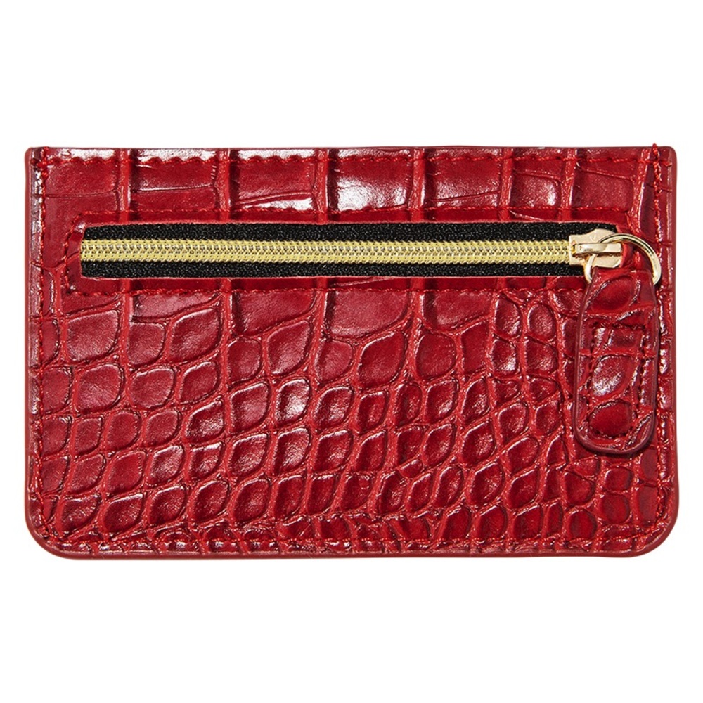 B-Low the Belt Croc Card Case
